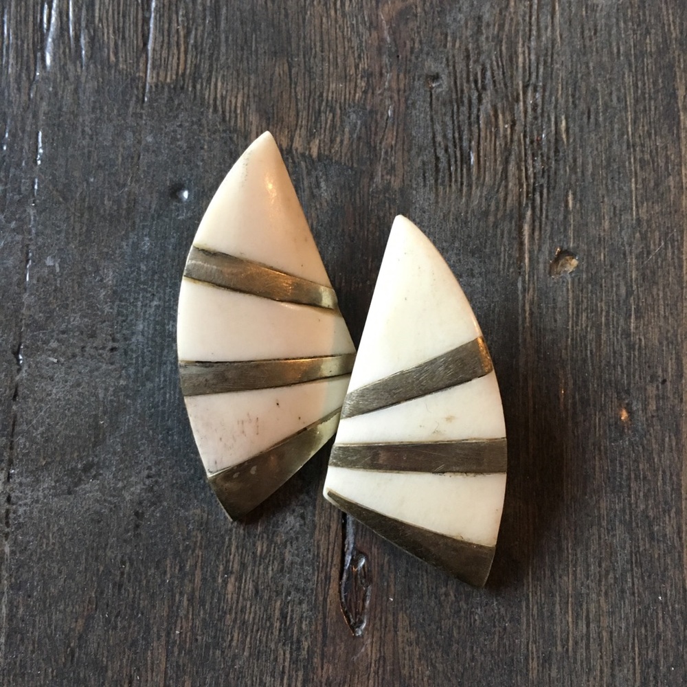 80’s style earrings